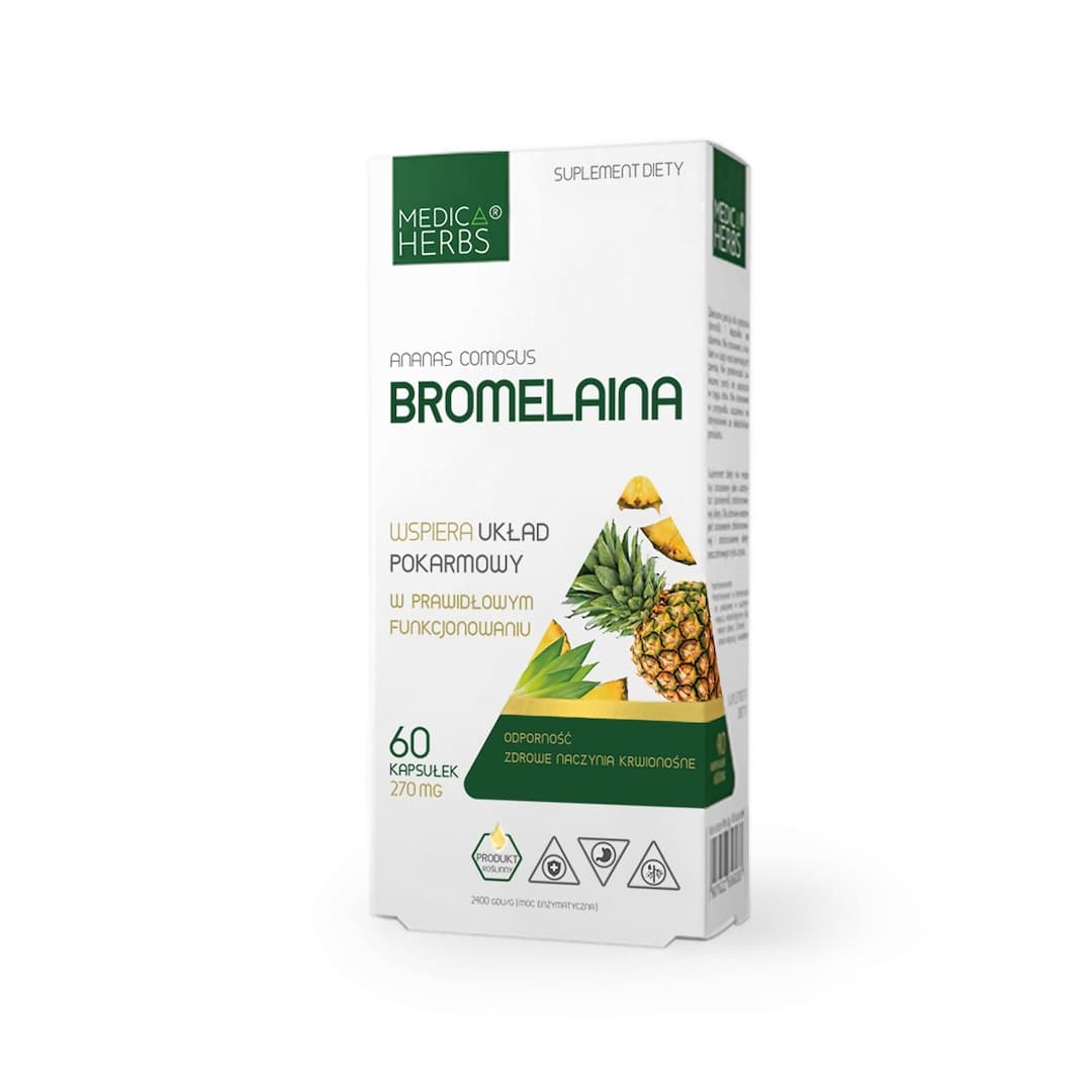 Medica Herbs - Bromelain - 60 kapslar