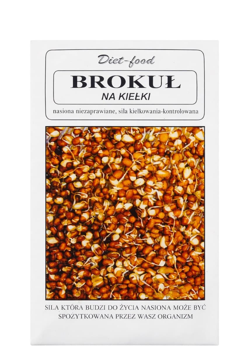 Diet-Food - Italian Broccoli Sprouts 20g – Diet-Food förpackning