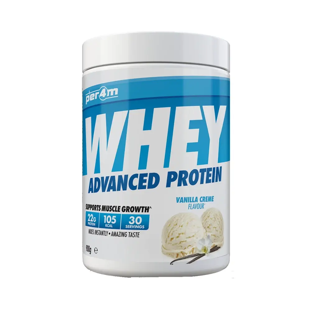 Per4m Whey Advanced Protein – Per4m förpackning