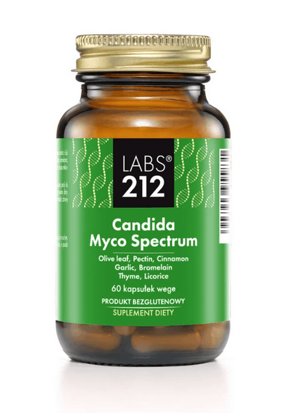 Labs 212 - Candida-Myco Spectrum - 30 Days - 60 kapslar – LABS 212 förpackning