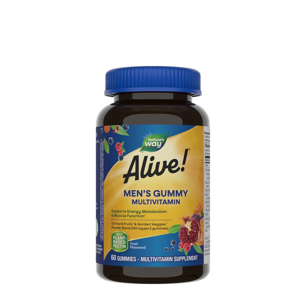 Nature's Way Men'S Gummy Multivitamin - 60 gummies – Nature's Way förpackning