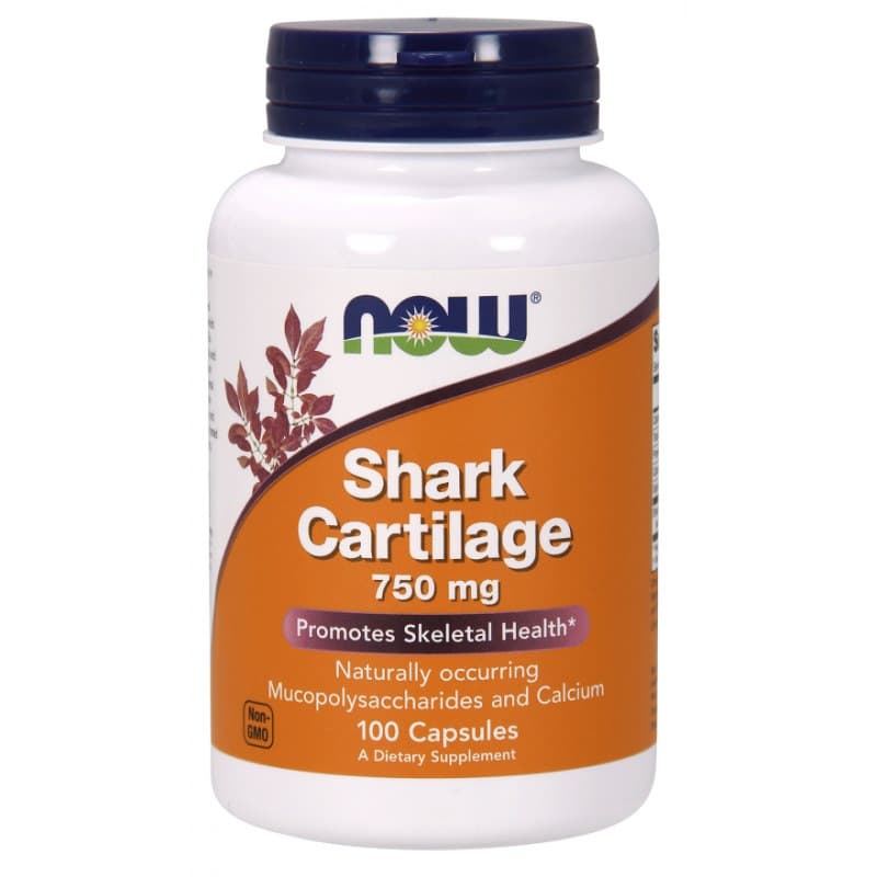 NOW Foods - Shark Cartilage 750mg, 300 kapslar