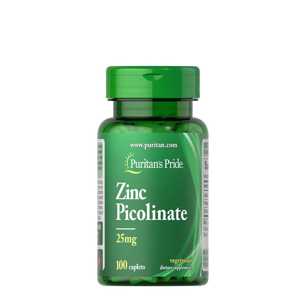 Puritan's Pride Zinkpikolinat 25mg - 100 kapslar