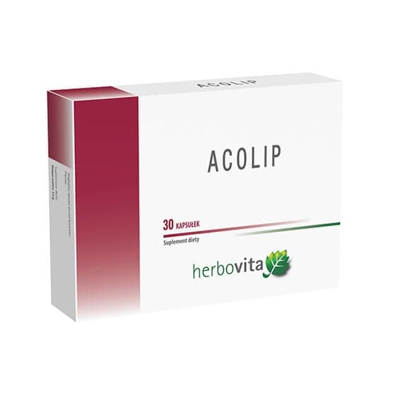 Herbovita Acolip - 30 kapslar – Herbovita förpackning