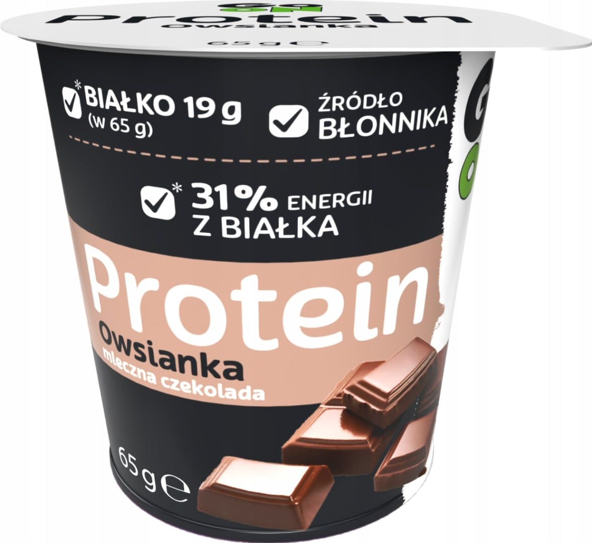 Sante Go On Proteinrik Havregrynsgröt med Choklad 65 g | San – San förpackning
