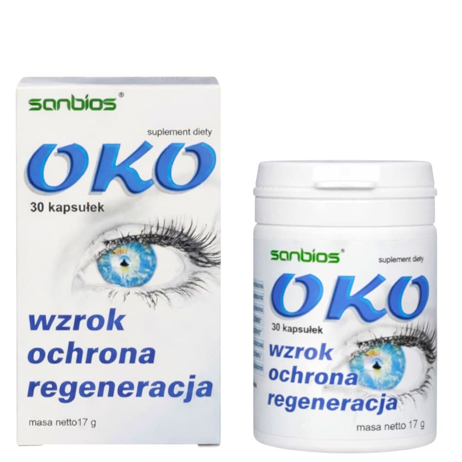 Sanbios - Oko - 30 kapslar – Sanbios Verpackung