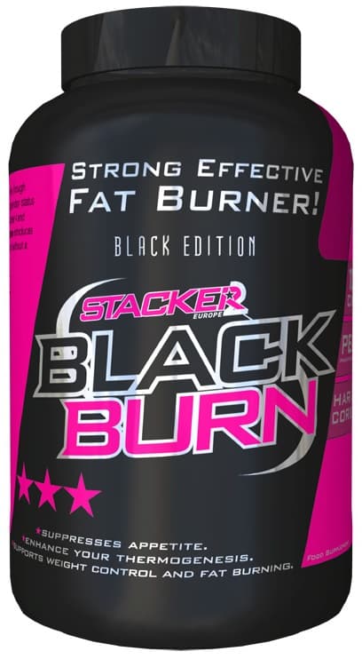 Stacker2 - Black Burn - Black Edition 60 kapslar – Stacker2 förpackning