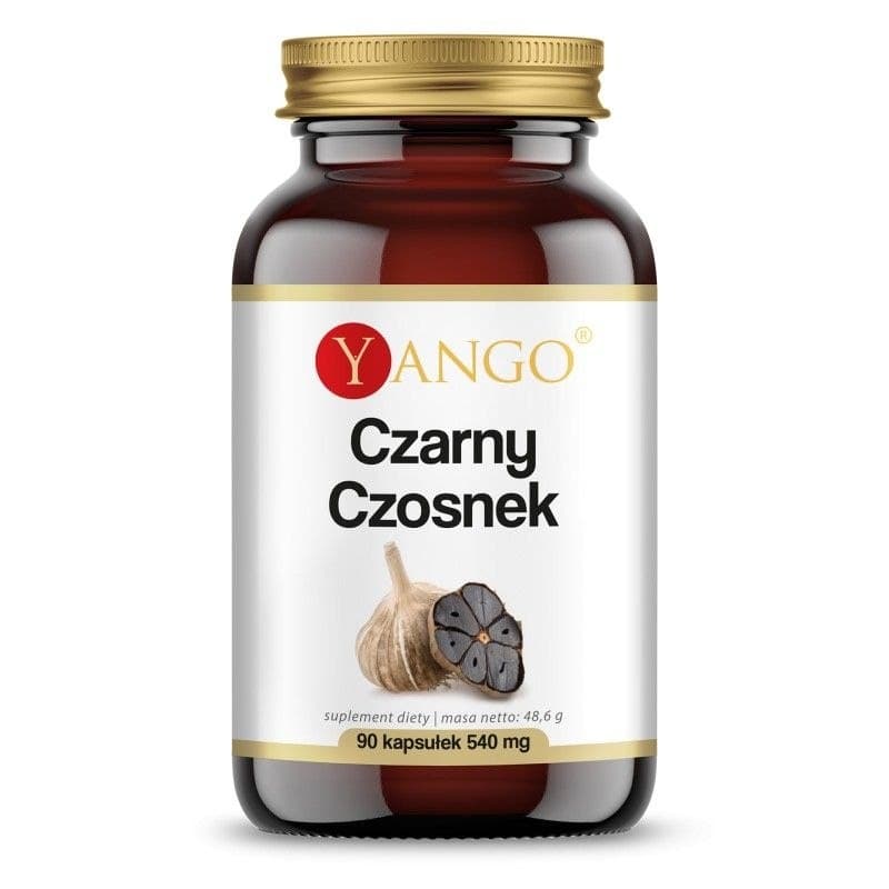 Yango Black Garlic Extract 4:1 - 90 kapslar – Yango förpackning