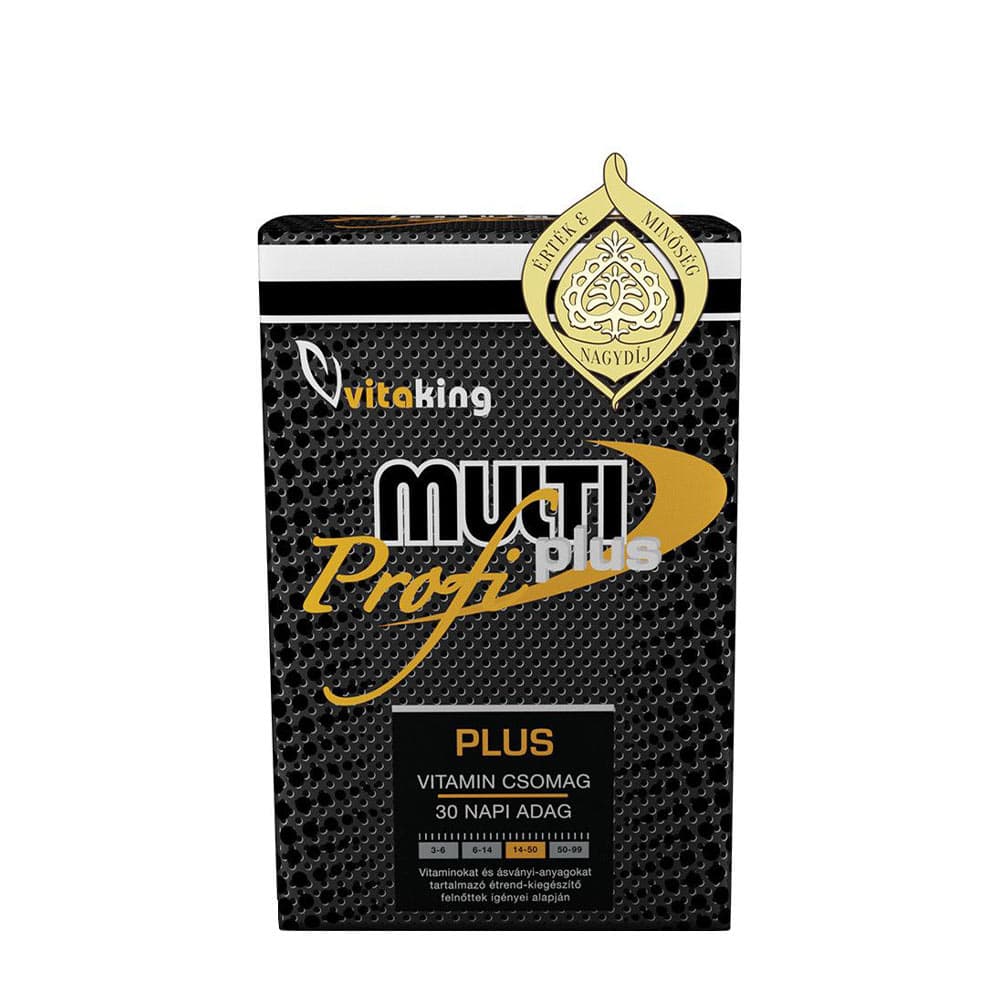 Vitaking Multi Profi Plus 30 kapslar – Vitaking förpackning