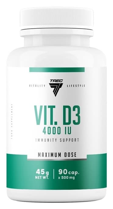 Trec - Vit. D3 - 4000IU, 90 kapslar