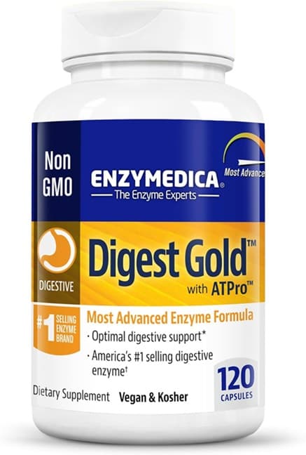 Enzymedica Digest Gold with ATPro - Matsmältningsenzym 90 kapslar – Enzymedica förpackning