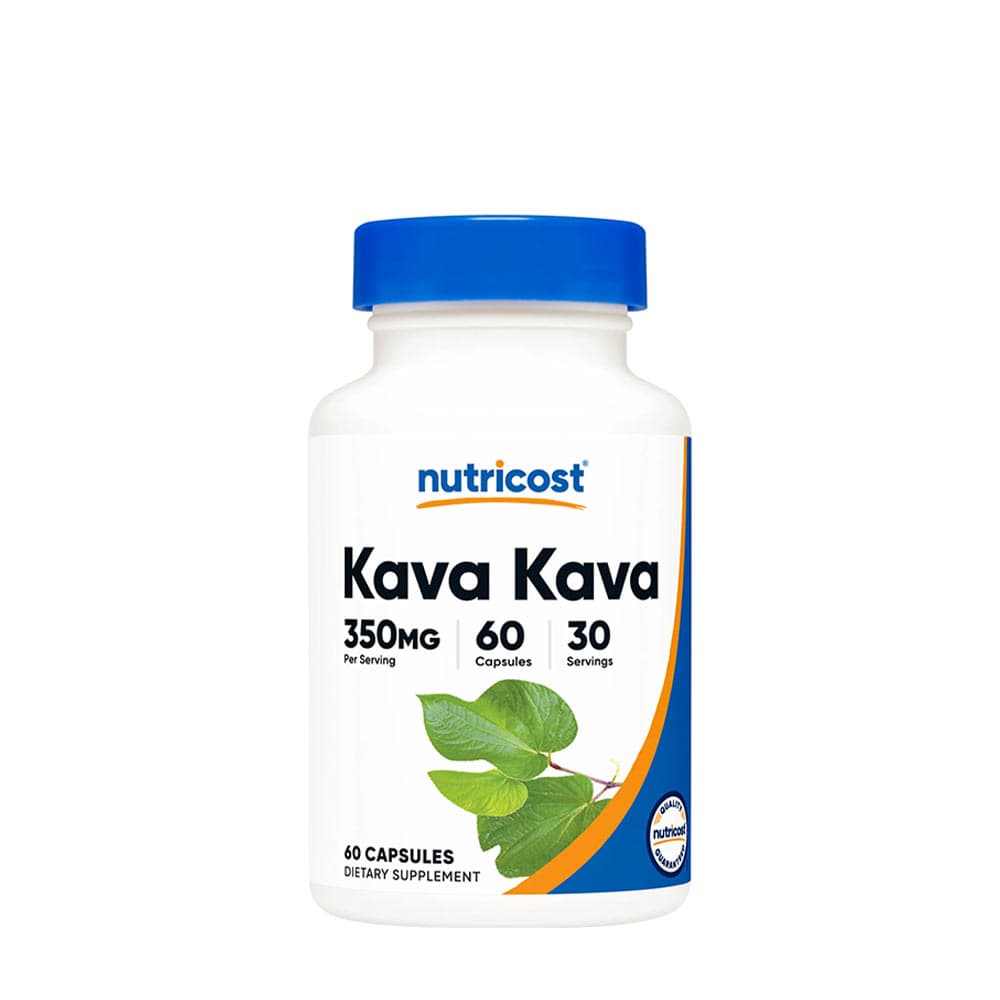 Nutricost - Kava Kava 350 mg - 60 kapslar – Nutricost förpackning