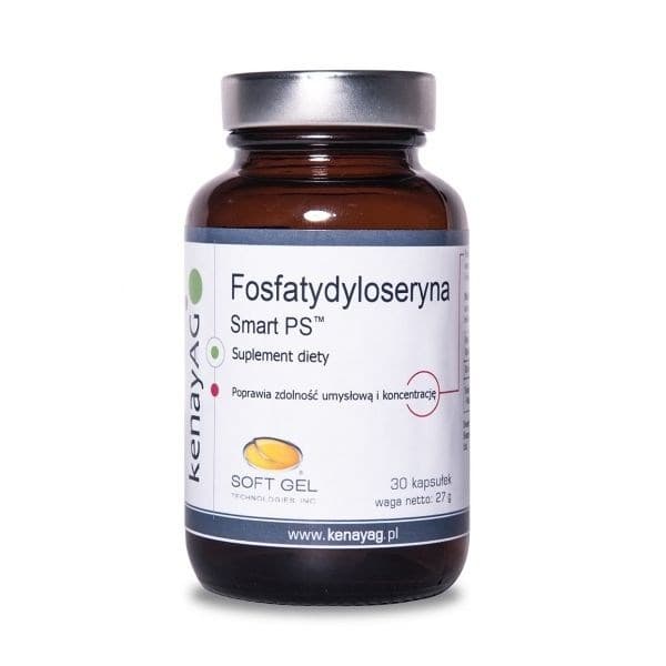 Kenay - Phosphatidylserine Smart PS - 120 kapslar – Kenay förpackning