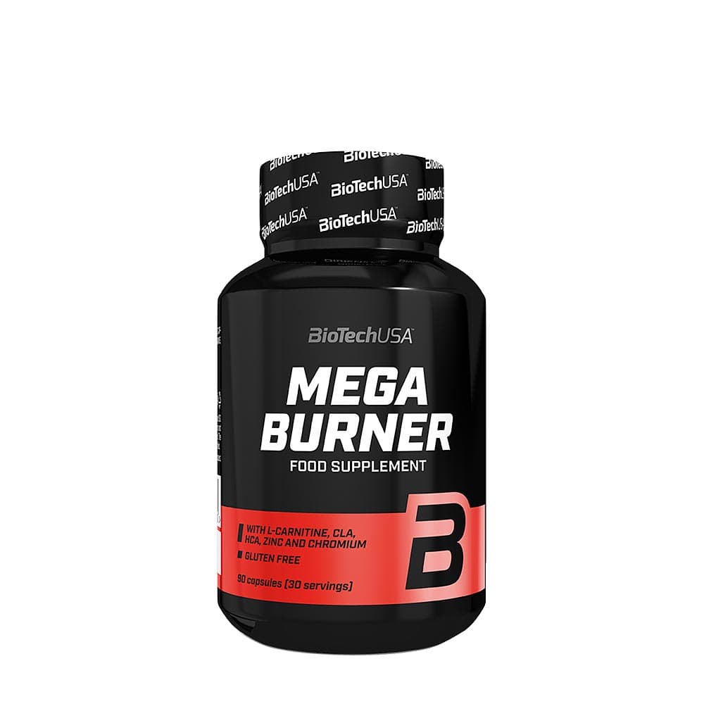 BioTechUSA - Mega Burner - 90 kapslar (30 portioner) – BioTechUSA förpackning