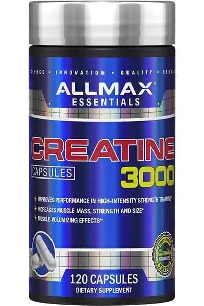 Allmax Nutrition - Creatine 3000 - 120 kapslar – Allmax förpackning
