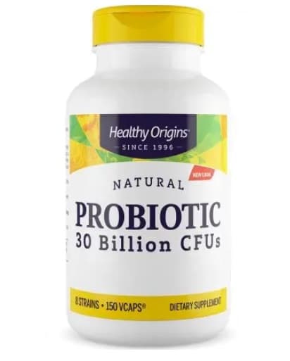 Healthy Origins Probiotic 30 Billion Cfu'S (150 kapslar) – Healthy Origins förpackning