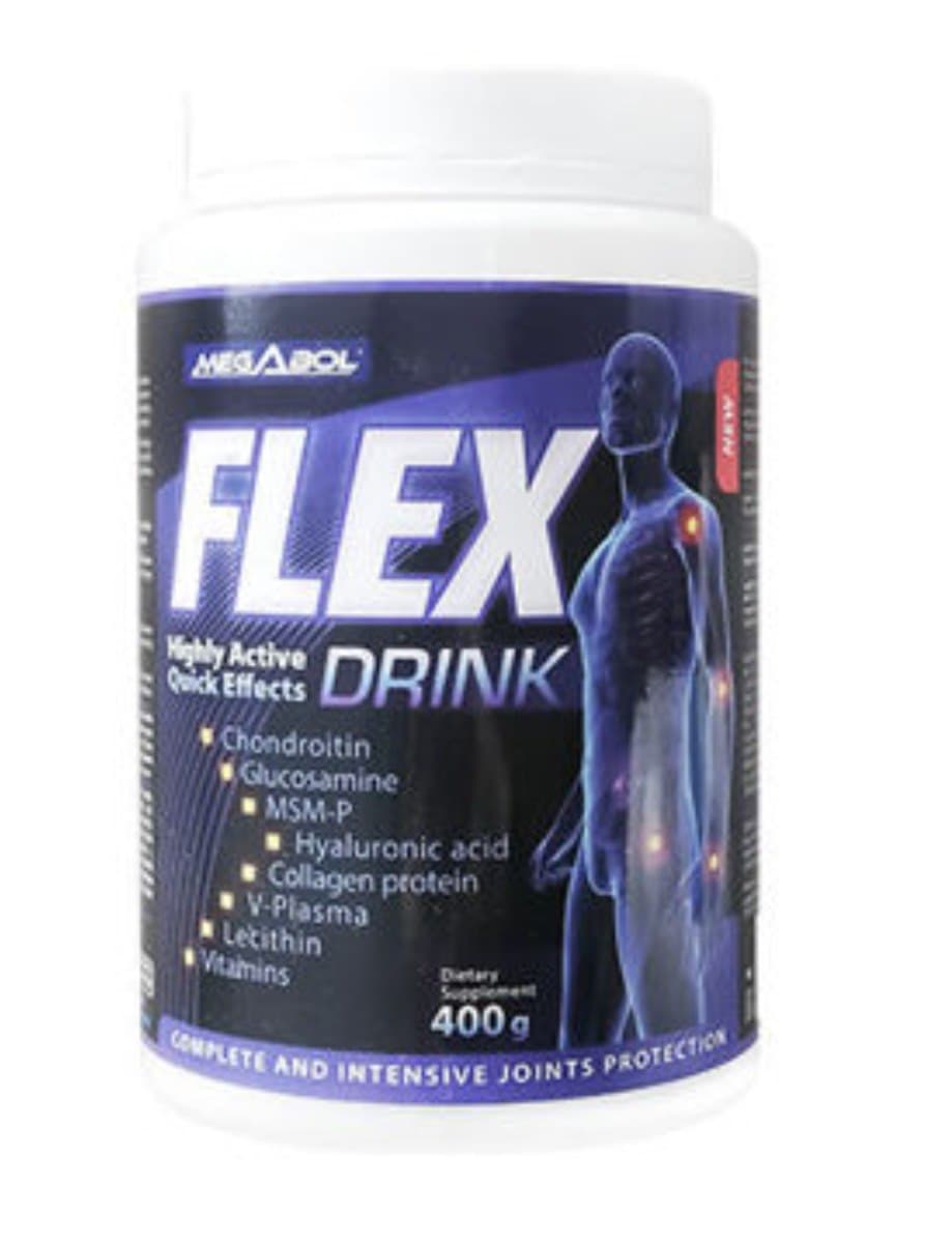 Megabol Flex Drink 400g – Megabol förpackning