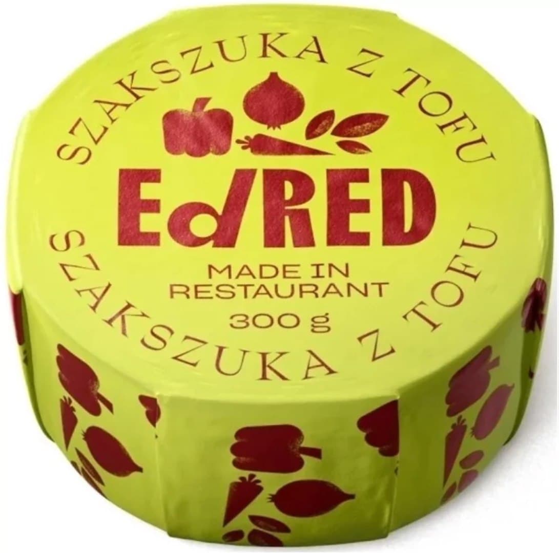 EdRED Szakszuka mit Tofu 300 g – EdRED Verpackung