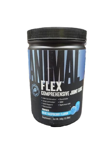 Universal Nutrition - Flex, Blue Raspberry - 348g – Universal Nutrition förpackning