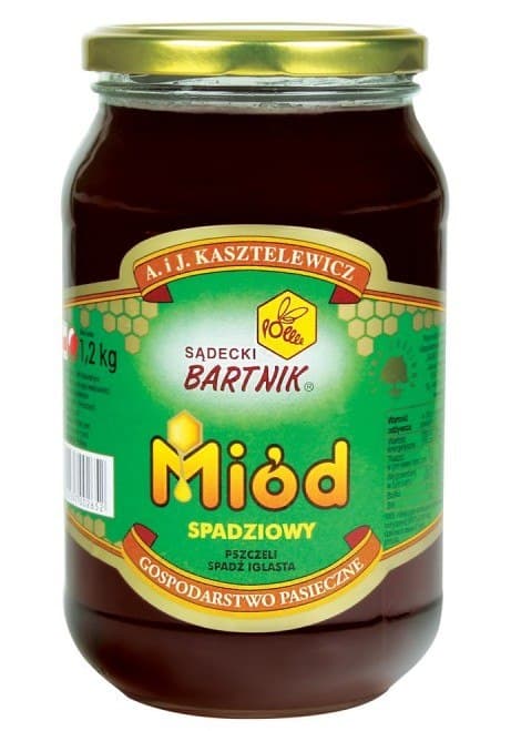 Bartnik Sądecki - Honeydew Honey 1.2kg – Bartnik Sądecki förpackning