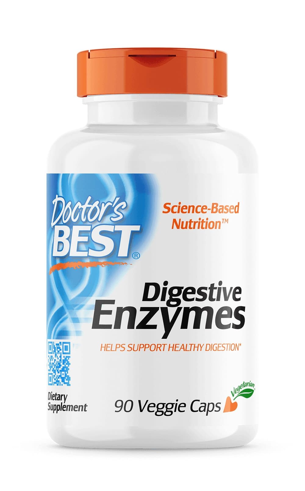 Doctor's Best Digestive Enzymes 90 Vcaps – Doctor's Best förpackning