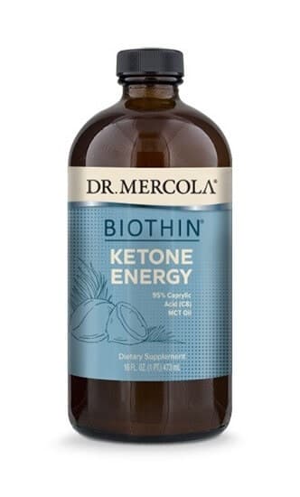 Dr. Mercola Biothin Ketone Energy 473 ml – Dr. Mercola förpackning