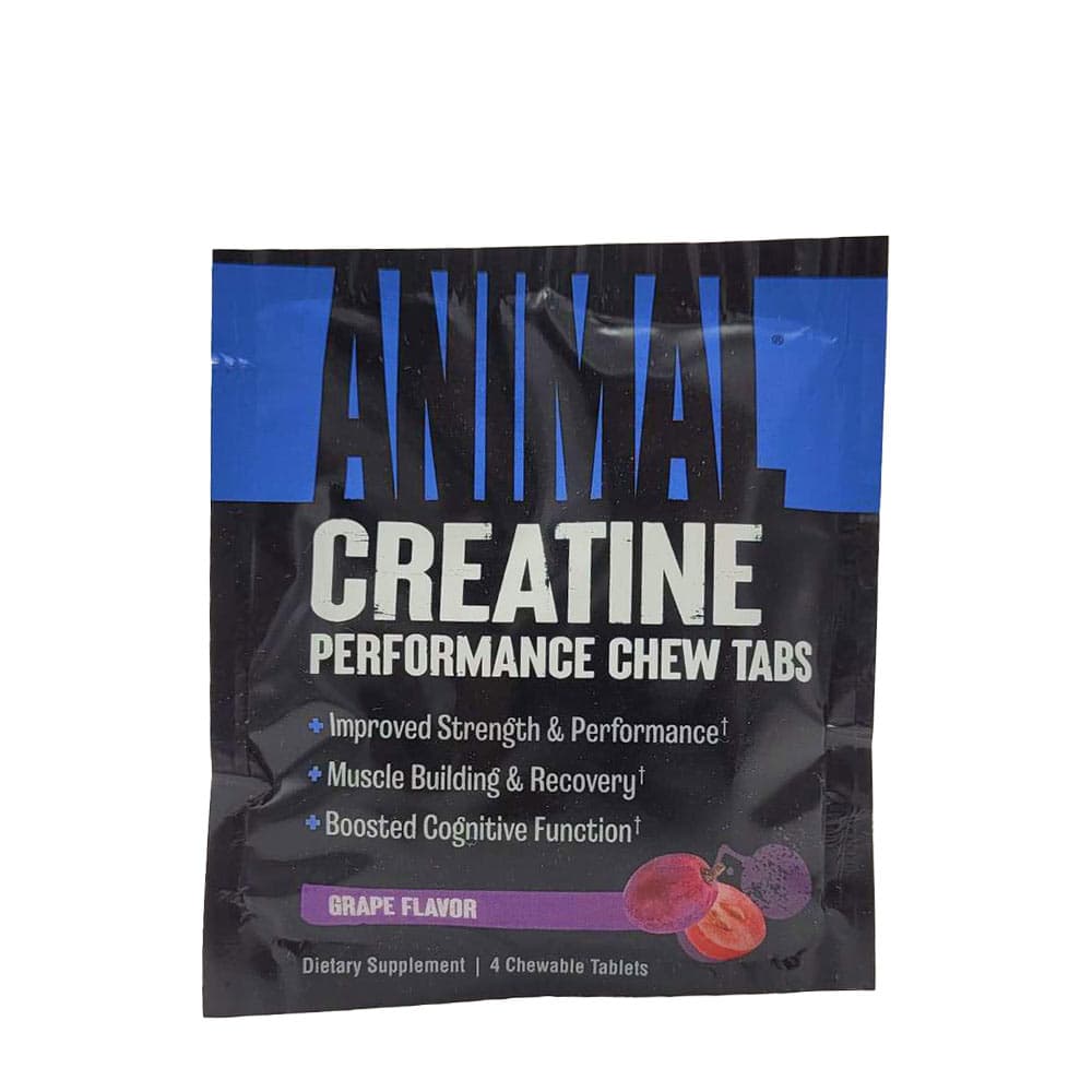 Universal Nutrition - Creatine Performance Gummies - 4 Tabs – Universal Nutrition förpackning