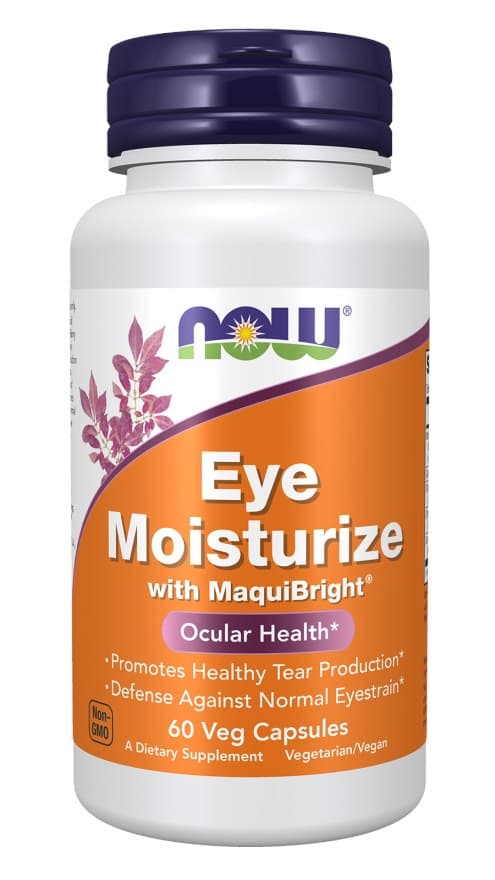 Now Foods Eye Moisturizer With Maquibright 60 vegetabiliska kapslar