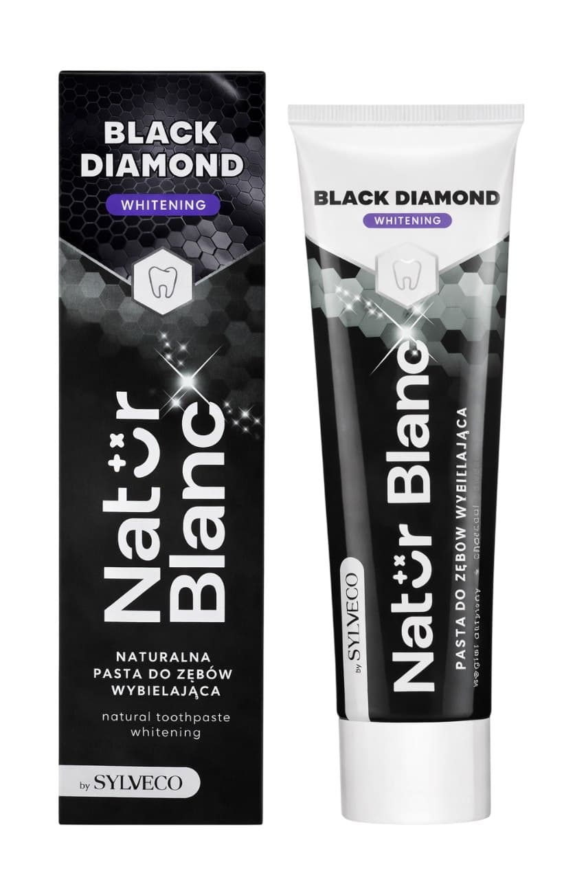 Natur Blanc - Black Diamond Whitening – Natur Blanc förpackning