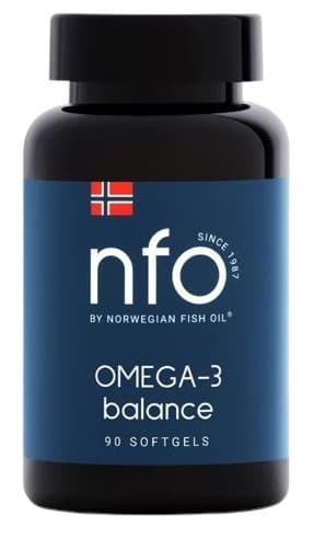 NFO - Omega-3 Balance - 90 Mini Sgels – NFO förpackning