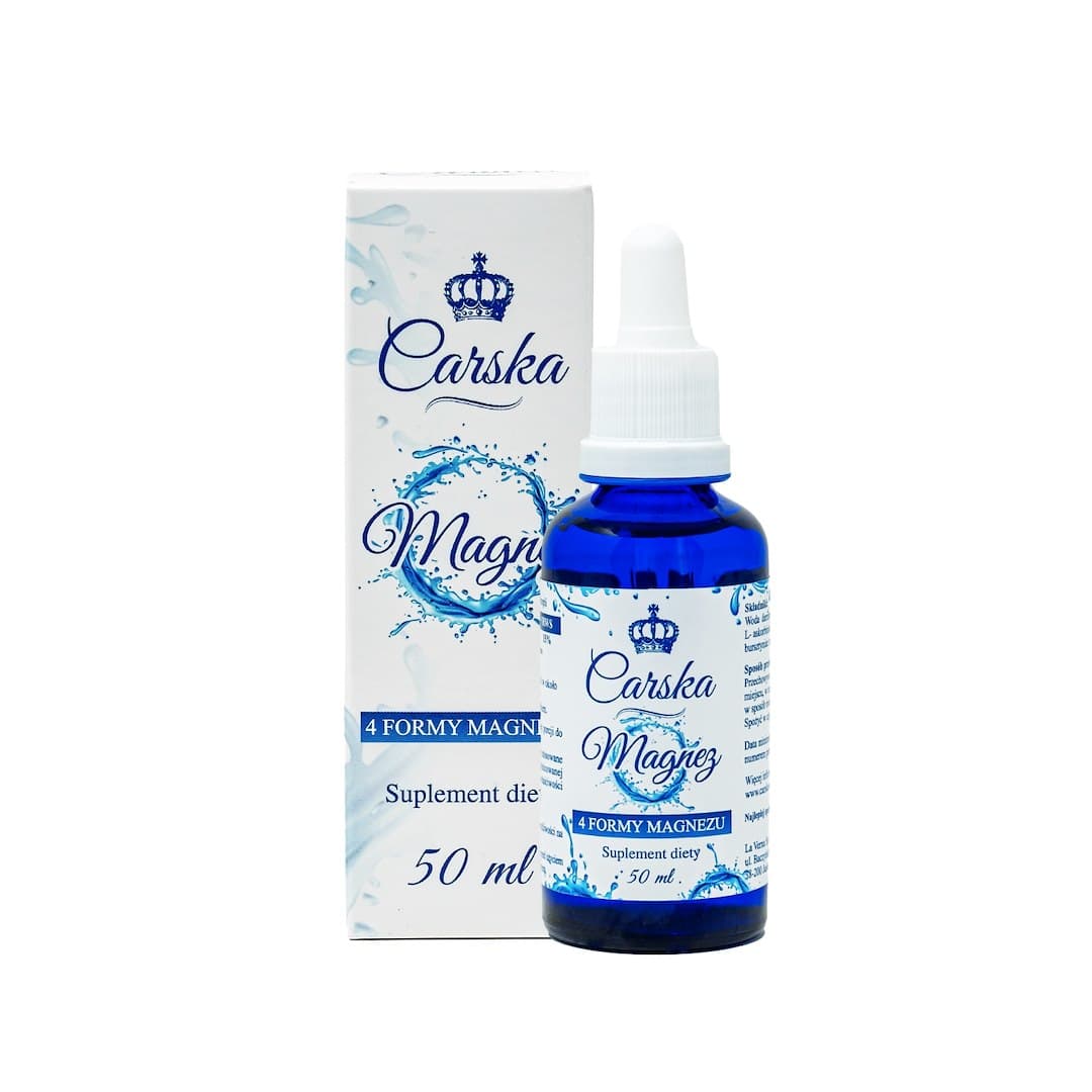 Carska - Magnesium 4-Form 120 kapslar – Carska förpackning