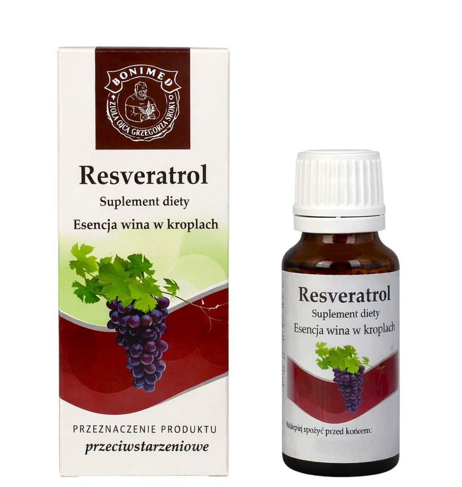 Bonimed - Resveratrol - 20ml – Bonimed Verpackung