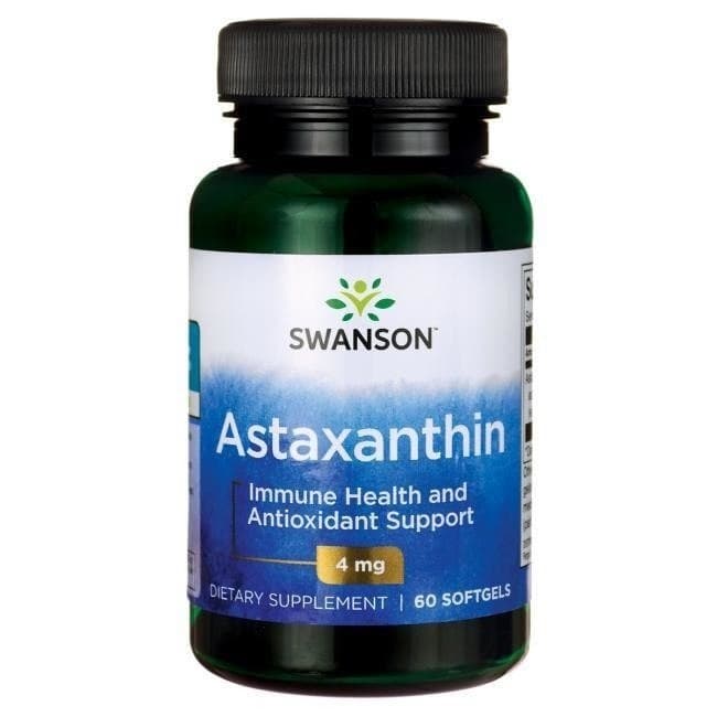 Swanson Astaxanthin 4mg 60 Sgels – Swanson förpackning