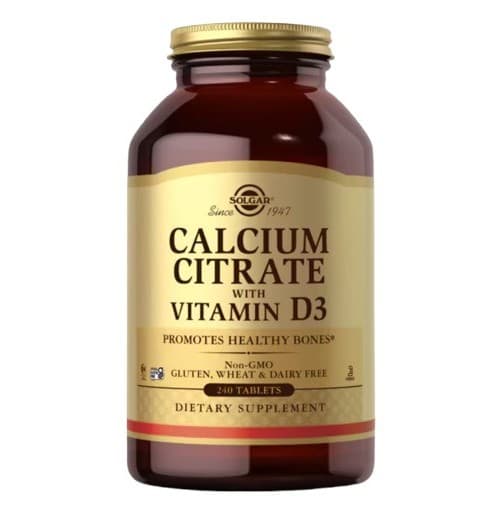 Solgar Calcio 500 mg tabletas – Solgar empaque