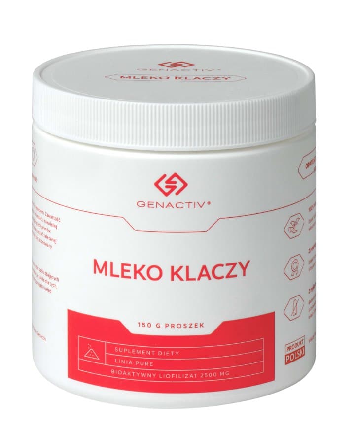 Genactiv - Mare'S Milk - 150g – Genactiv förpackning