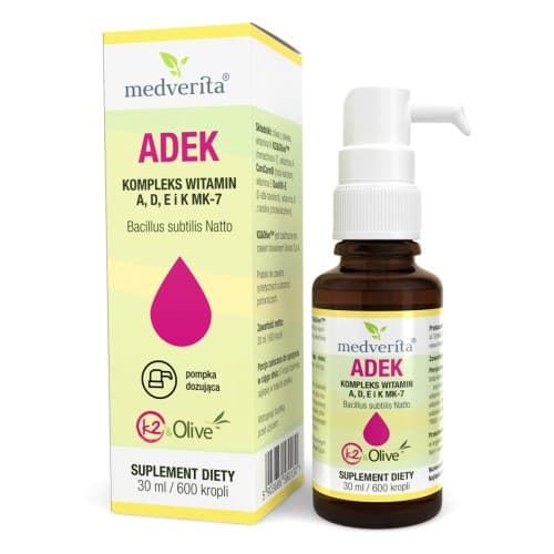 Medverita ADEK (ß-Carotene) complesso 30ml – Medverita confezione