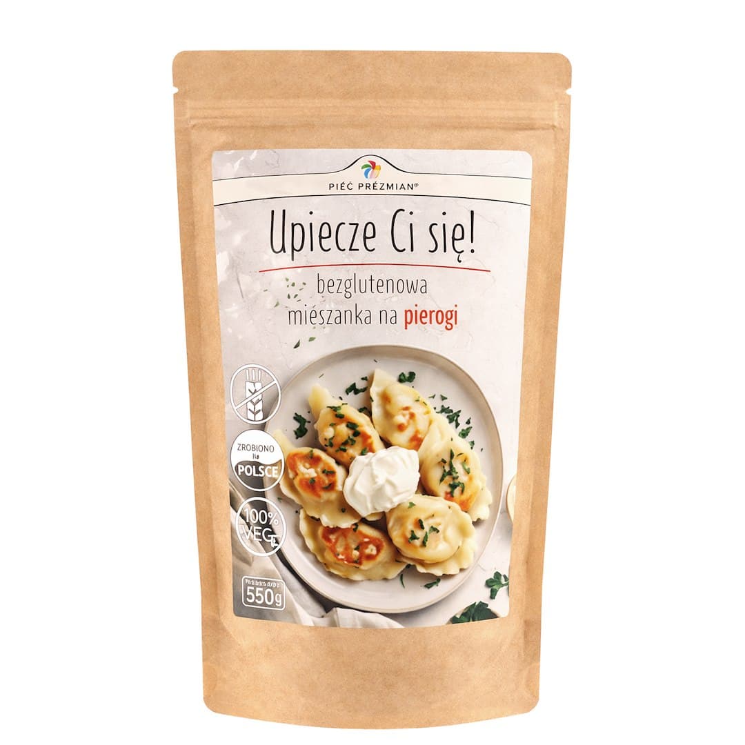 Pięć Przemian - Glutenfri Degmix för Pierogi – Pięć Przemian förpackning
