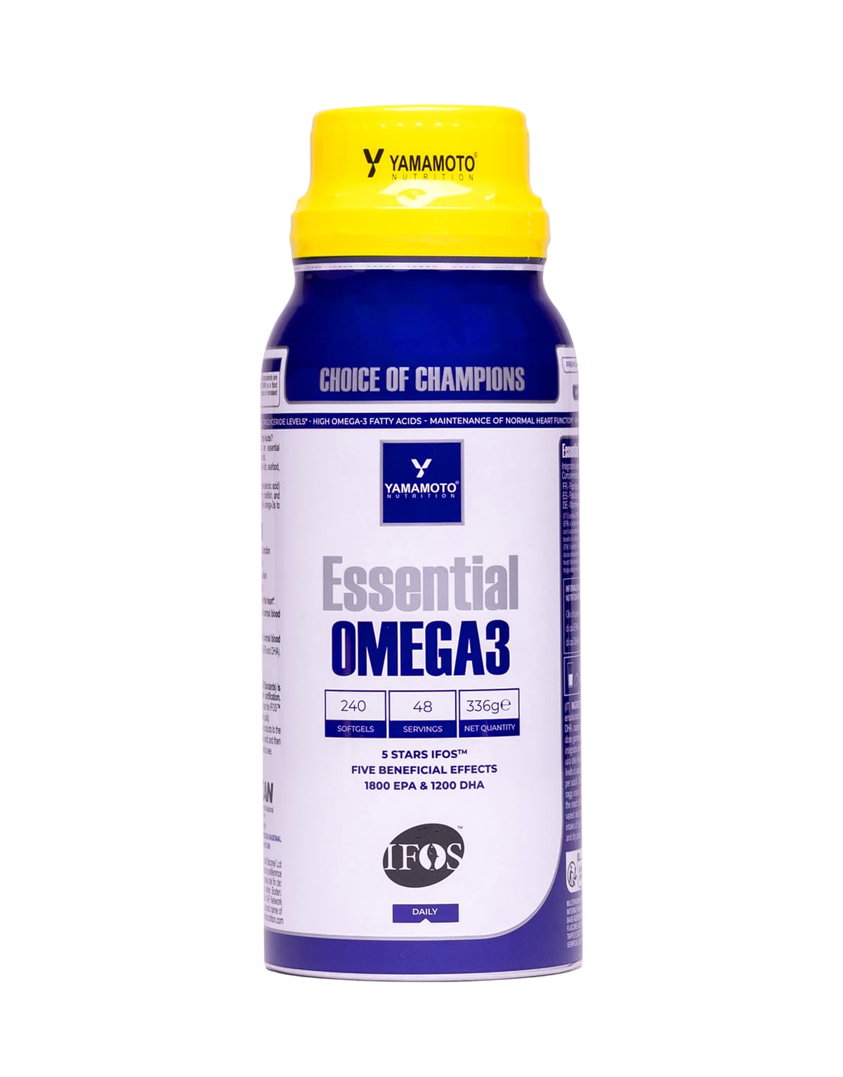 Yamamoto Research - Essential Omega-3 - 240 Sgels – Yamamoto Research förpackning