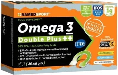 Namedsport Omega 3 Double Plus ++ 30 kapslar – Namedsport confezione