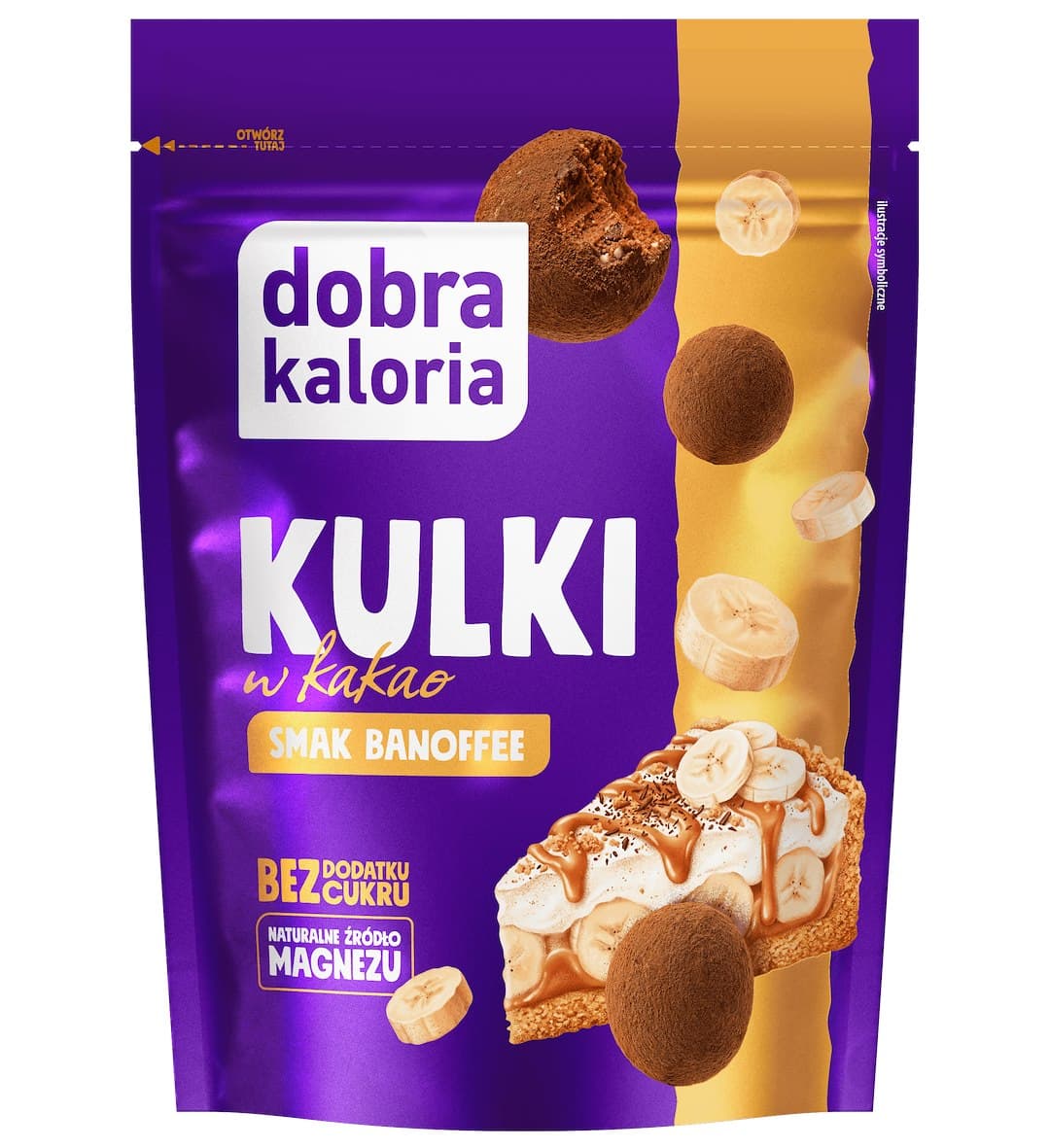 Kubara - Dobra Kaloria Kulki w Kakao – Kubara förpackning