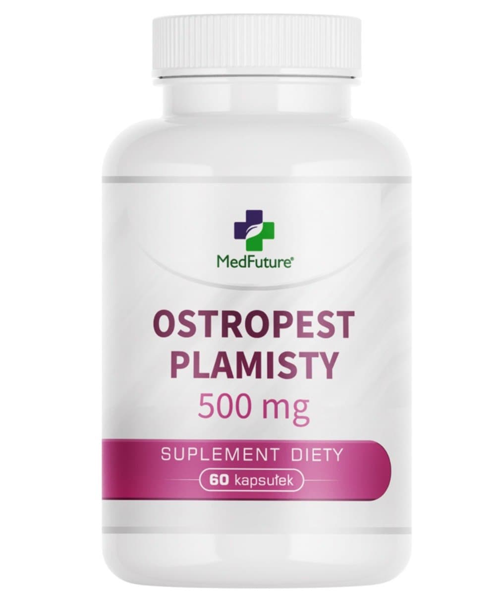 MedFuture Ostropest plamisty 500mg 60 kapslar – MedFuture packaging
