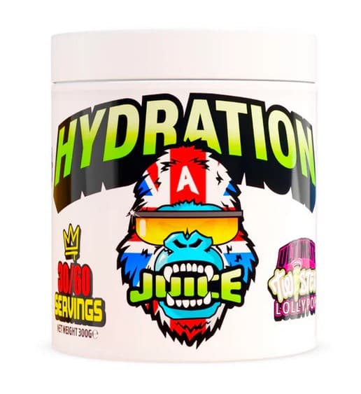 Gorillalpha - Hydration Juice, Ultimate Twister Lollipop - 300g – Gorillalpha förpackning