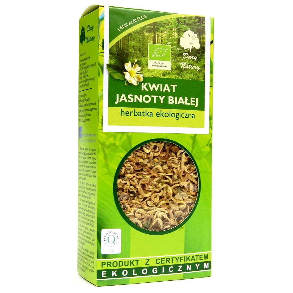 Dary Natury - White Deadnettle Flower - 25g – Dary Natury förpackning