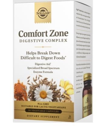 Solgar - Comfort Zone Digestive Complex - 30 kapslar – Solgar förpackning