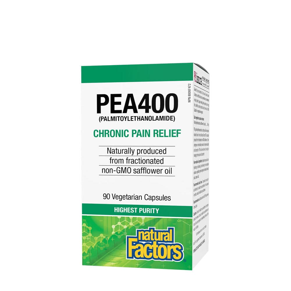 Natural Factors - Pea400 - 90 kapslar – Natural Factors förpackning