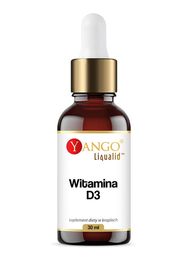 Yango Vitamin D3 30ml – Yango förpackning