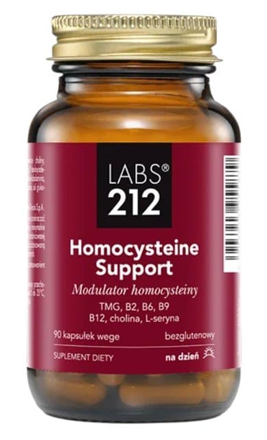 Labs 212 - Homocysteine Support - 90 kapslar – LABS 212 förpackning