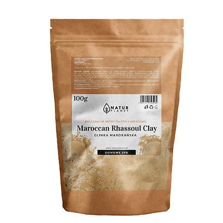Natur Planet - Moroccan Rhassoul Clay, 250 g pulver – Natur Planet förpackning