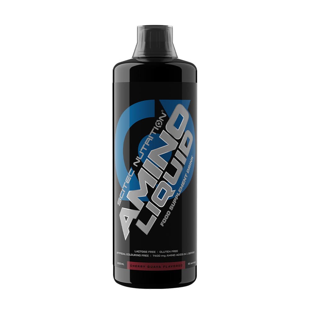 Scitec Nutrition Amino Liquid Cherry Guava 1000ml – Scitec Nutrition förpackning