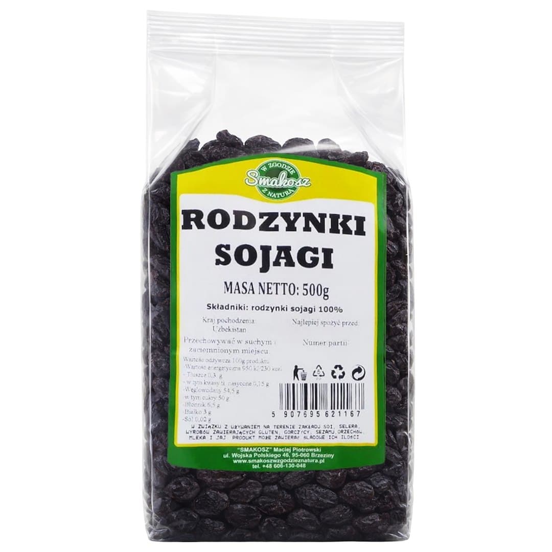 Smakosz - Russin Sojabönor - 500g – Smakosz förpackning